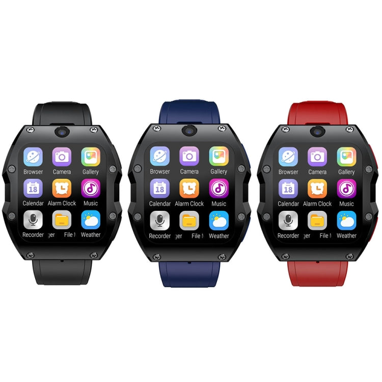 LOKMAT Appllp 3 Max 2.02-Inch Plug Card 4G Call Water-resistant Sport Smart Watch With SOS(Blue)