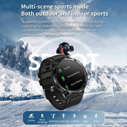 T30 1.6-inch Outdoor Sports Water-resistant Smart Music Bluetooth Call Watch, Color: Dark Green
