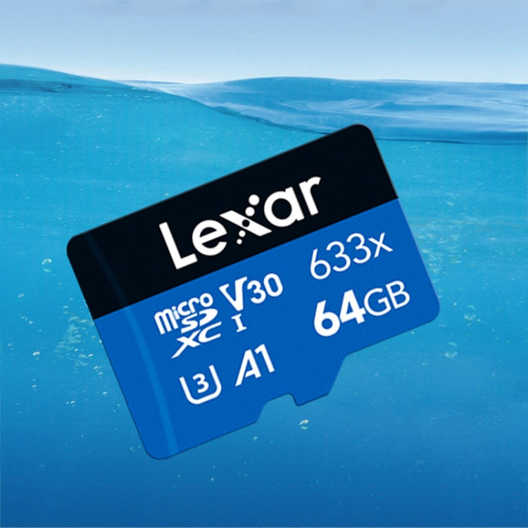 Lexar 633x 64GB High-speed Driving Recorder Dedicated Mobile Phone Memory Card DVR TF Card - Micro SD Card by Lexar | Online Shopping South Africa | PMC Jewellery | Buy Now Pay Later Mobicred