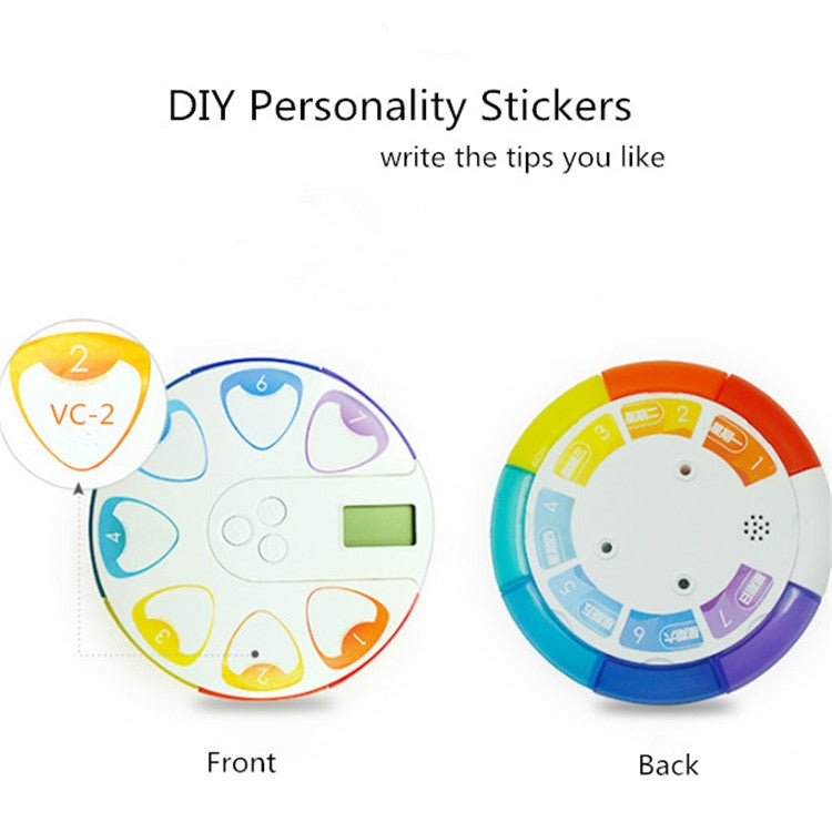 One Week Portable Timing Smart Pill Boxes Elder Reminding Electronic Medicine Box(Rainbow) - free shipping - PMC TechLife - Order now!