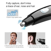 Xiaomi Youpin Riwa RA-555B Water-resistant Rechargeable Eyebrow Trimming and Nose Hair Trimmer for Men