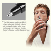 Xiaomi Youpin Riwa RA-555B Water-resistant Rechargeable Eyebrow Trimming and Nose Hair Trimmer for Men
