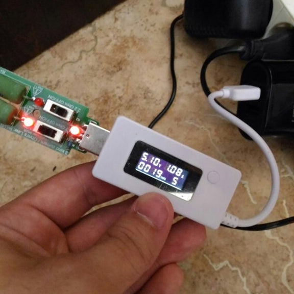 5V 1A / 2A / 3A AUSB ging Discharge Loader Mobile Power Resistance Tester
