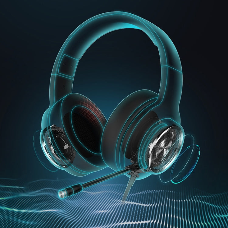 Edifier HECATE G4 Gaming Headeadphone Desktop Computer Listening Discrimination 7.1-channel Headset, Cable Length: 2.5m(Black Red) - free shipping - PMC Jewellery - Order now!