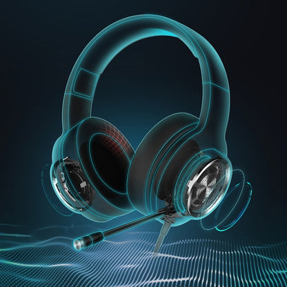 Edifier HECATE G4 Gaming Headeadphone Desktop Computer Listening Discrimination 7.1-channel Headset, Cable Length: 2.5m(Black Red) - free shipping - PMC Jewellery - Order now!