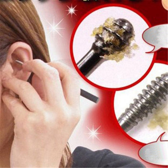 3 PCS Ear Stainless Steel Ear Cleaning Care Tools, Random Delivery