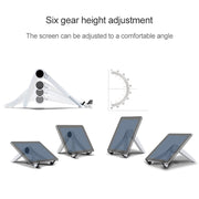 Tablet PC Laptop Desktop Bracket Cooling Triangle Bracket(Black)