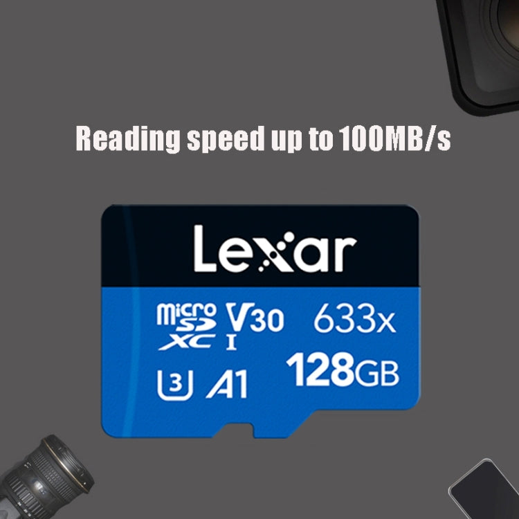 Lexar 633x 128GB  High-speed Driving Recorder Dedicated TF Card Mobile Phone Memory Card - free shipping - PMC Jewellery - Order now!