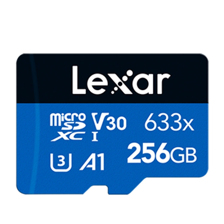 Lexar 633x 256GB High-speed Mobile Phone Camera Memory TF Card Switch Expansion Driving Recorder Dedicated Storage Flash Memory Card - free shipping - PMC TechLife - Order now!