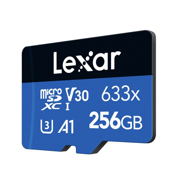 Lexar 633x 256GB High-speed Mobile Phone Camera Memory TF Card Switch Expansion Driving Recorder Dedicated Storage Flash Memory Card - free shipping - PMC TechLife - Order now!
