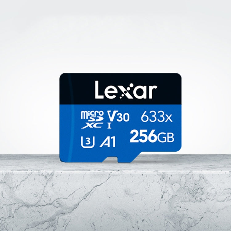 Lexar 633x 256GB High-speed Mobile Phone Camera Memory TF Card Switch Expansion Driving Recorder Dedicated Storage Flash Memory Card - free shipping - PMC Jewellery - Order now!