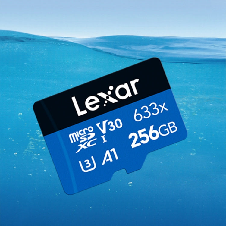 Lexar 633x 256GB High-speed Mobile Phone Camera Memory TF Card Switch Expansion Driving Recorder Dedicated Storage Flash Memory Card - free shipping - PMC Jewellery - Order now!
