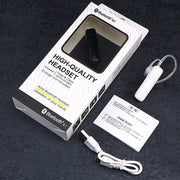 M165 Car Ear Hanging Type Wireless Bluetooth Earphone, Support for HD Calling & Multi-point Connection(Black)