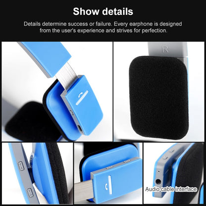 AEC BQ618 Smart Wireless Bluetooth Stereo Handsfree Earphone with Microphone, Support 3.5mm for Phone / Tablet / PSPs(white) - free shipping - PMC Jewellery - Order now!