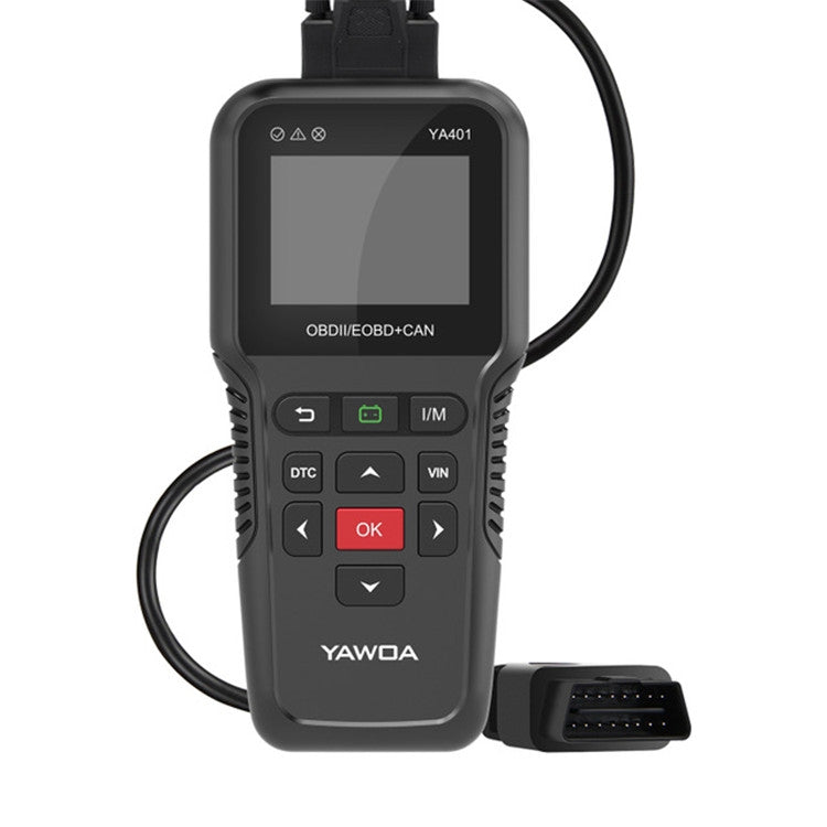 YAWOA YA401 Car Engine Fault Diagnostic Instrument OBD2 Car Fault Reading Card Battery Detector - Code Readers & Scan Tools by PMC TechLife | Online Shopping South Africa | PMC TechLife