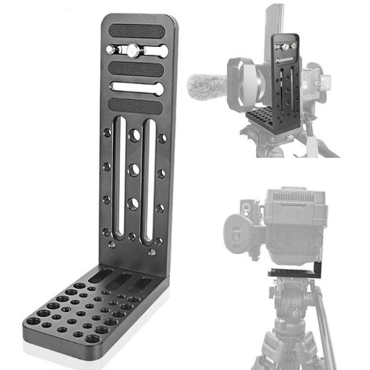 BEXIN L130C L-shaped Vertical Clapper Hydraulic Pan/tilt Tripod Quick Release Plate for DJI RONIN-S Gimbal - free shipping - PMC Jewellery - Order now!