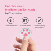 HYC09 Mini Pet Smart Wear GPS Pet Bluetooth Locator Tracker(White)