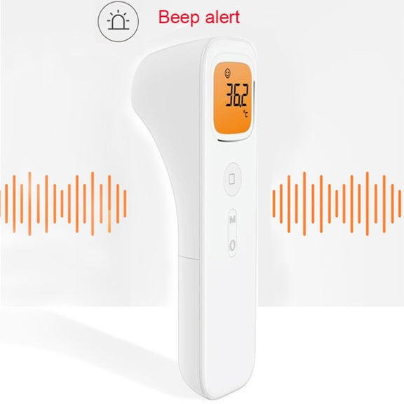 E122 Thermometer Ear and Forehead Thermometer Digital Infrared Thermometer for Baby Kids Adults 1 Second Measurement(White)