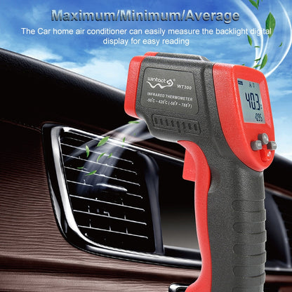 Wintact WT300 -50 Degree C~420 Degree C Handheld Portable Outdoor Non-contact Digital Infrared Thermometer - Thermostat & Thermometer by Wintact | Online Shopping South Africa | PMC Jewellery | Buy Now Pay Later Mobicred