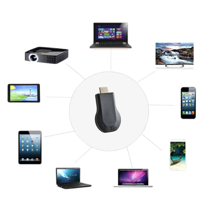 AnyCast M9 Plus Wireless WiFi Display Dongle Receiver Airplay Miracast DLNA 1080P HDMI TV Stick for iPhone, Samsung, and other Android Smartphones - Wireless Display Dongle by PMC Jewellery | Online Shopping South Africa | PMC Jewellery | Buy Now Pay Later Mobicred