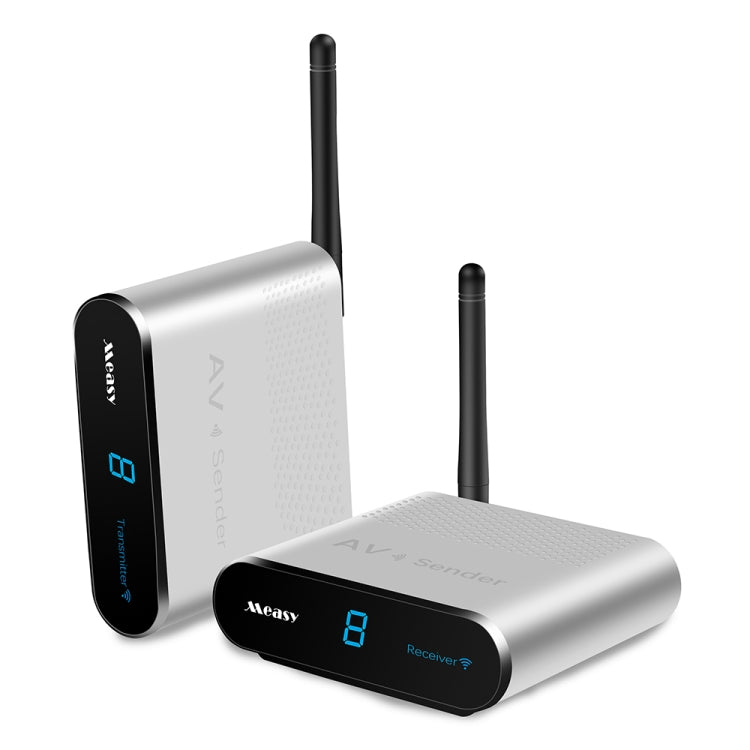 Measy AV220-2 2.4GHz Wireless Audio / Video Transmitter + 2 Receiver, Transmission Distance: 200m - free shipping - PMC Jewellery - Order now!