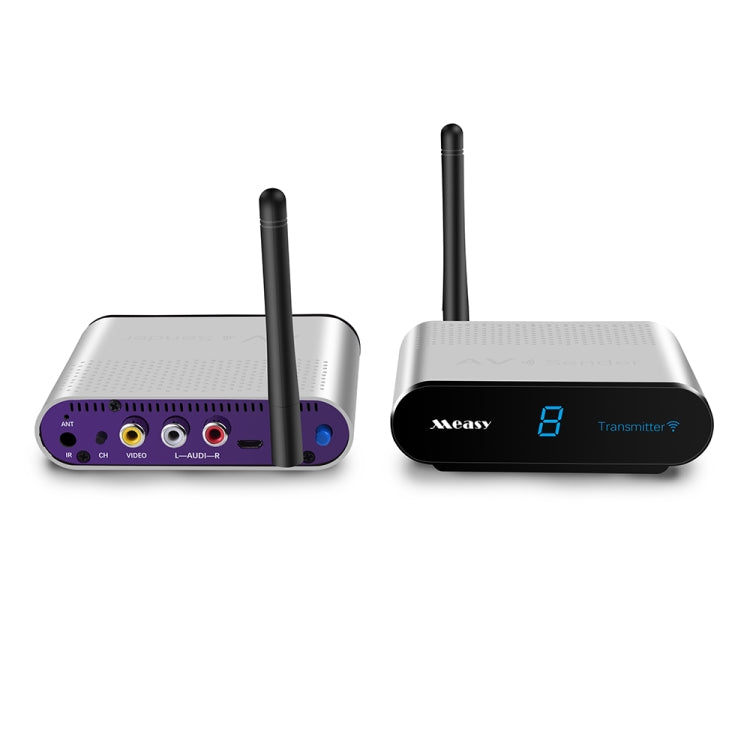 Measy AV220-2 2.4GHz Wireless Audio / Video Transmitter + 2 Receiver, Transmission Distance: 200m - free shipping - PMC Jewellery - Order now!
