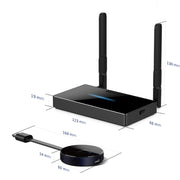 Z2 Wireless HDMI Screen Display Dongle Receiver + Transmitter Kit(Black)