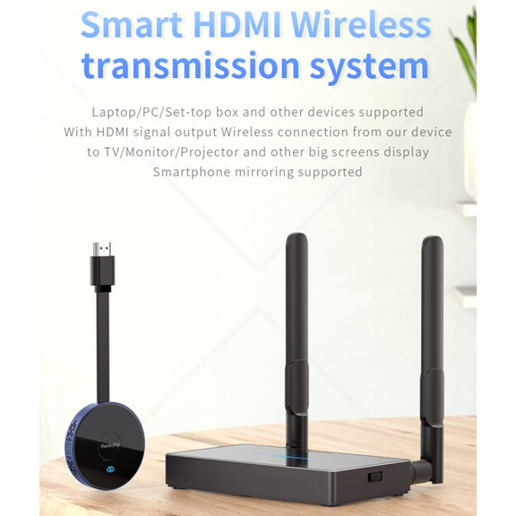 Z2 Wireless HDMI Screen Display Dongle Receiver + Transmitter Kit(Black)