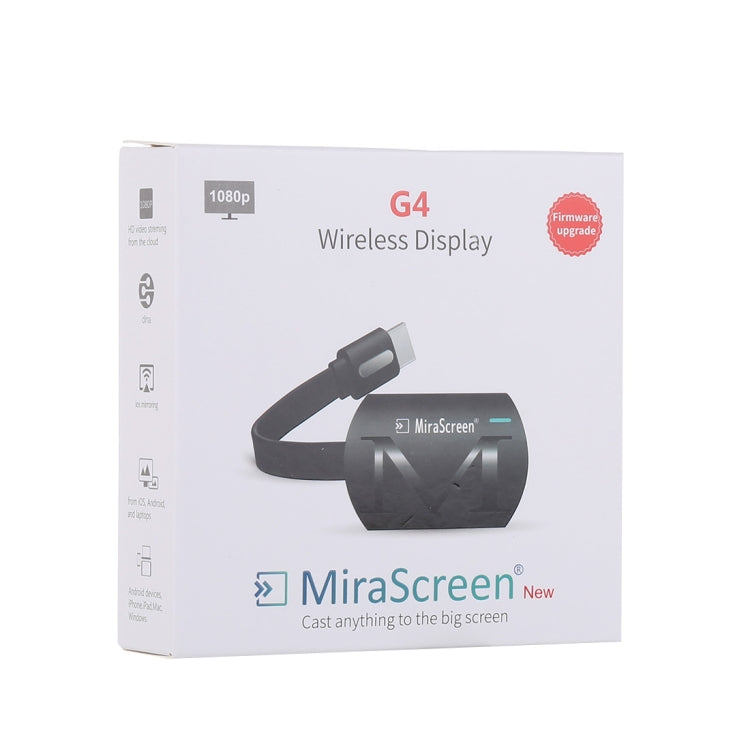 MiraScreen G4 Wireless HDMI Dongle HD 1080P TV Stick WiFi Media Player Miracast - Wireless Display Dongle by PMC TechLife | Online Shopping South Africa | PMC TechLife