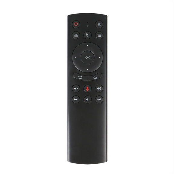 G20S 2.4G Air Mouse Remote Control with Fidelity Voice Input & IR Learning & 6-axis Gyroscope for PC & Android TV Box & Laptop & Projector