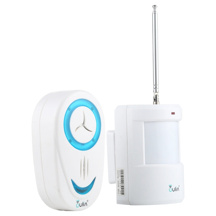 OULIA 220V Wireless Sensor Door Chime Electro Guard Watch, US Plug - free shipping - PMC Jewellery - Order now!