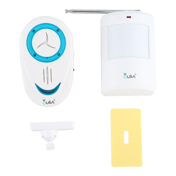OULIA 220V Wireless Sensor Door Chime Electro Guard Watch, US Plug - free shipping - PMC Jewellery - Order now!