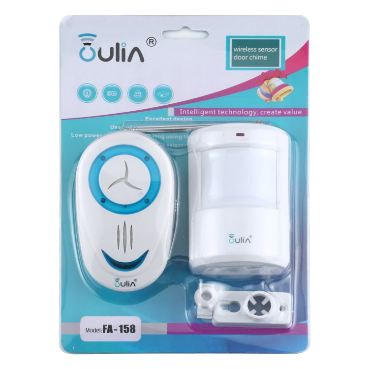 OULIA 220V Wireless Sensor Door Chime Electro Guard Watch, US Plug - free shipping - PMC Jewellery - Order now!
