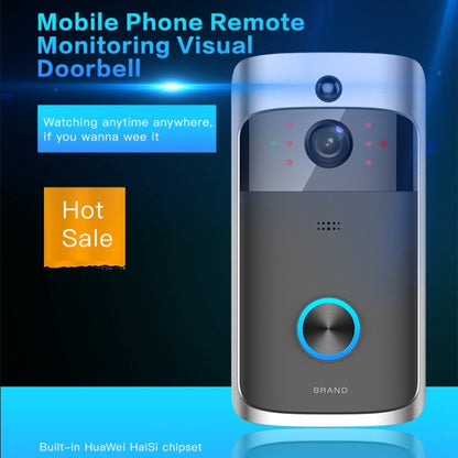 M3 720P Smart WIFI Ultra Low Power Video Visual Doorbell,Support Mobile Phone Remote Monitoring & Night Vision(Black) - free shipping - PMC Jewellery - Order now!