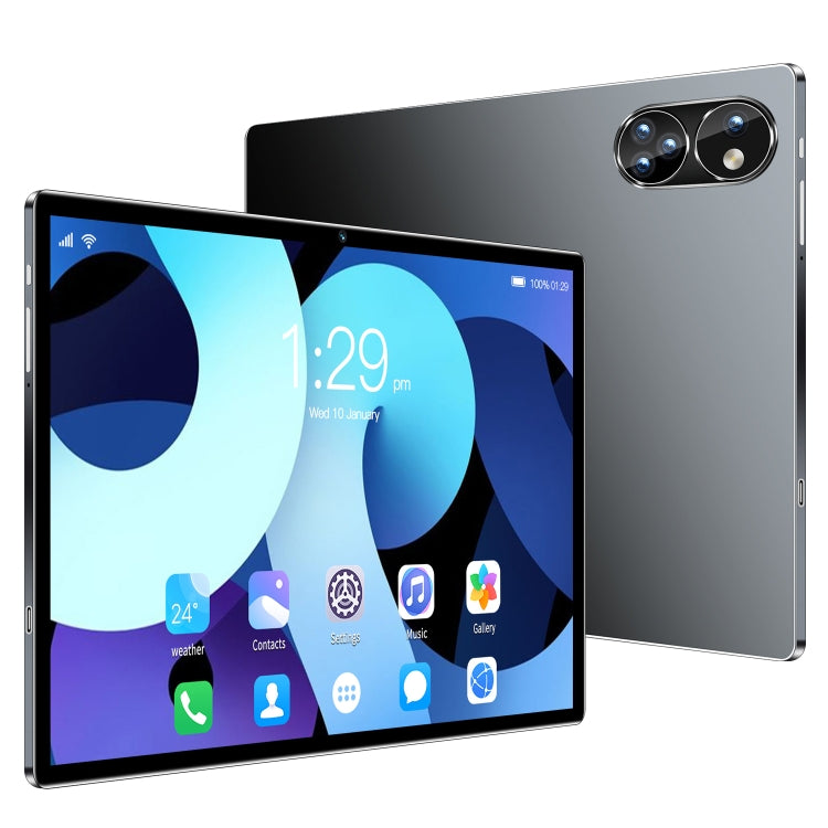 P10 4G LTE Tablet PC, 10.1 inch, 4GB+32GB, Android 8.1 MTK6750 Octa Core, Support Dual SIM, WiFi, Bluetooth, GPS (Black) - 10.1 inch by PMC TechLife | Online Shopping South Africa | PMC TechLife