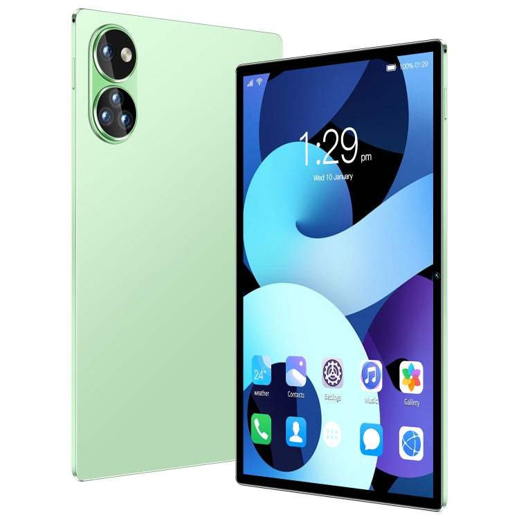 P10 4G LTE Tablet PC, 10.1 inch, 4GB+32GB, Android 8.1 MTK6750 Octa Core, Support Dual SIM, WiFi, Bluetooth, GPS (Green) - 10.1 inch by PMC TechLife | Online Shopping South Africa | PMC TechLife