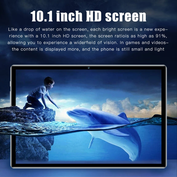P10 4G LTE Tablet PC, 10.1 inch, 4GB+32GB, Android 8.1 MTK6750 Octa Core, Support Dual SIM, WiFi, Bluetooth, GPS (Grey) - 10.1 inch by PMC TechLife | Online Shopping South Africa | PMC TechLife