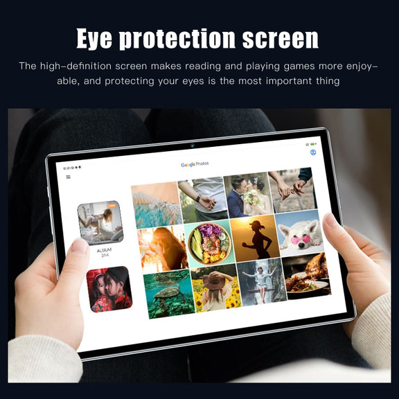 P10 4G LTE Tablet PC, 10.1 inch, 4GB+32GB, Android 8.1 MTK6750 Octa Core, Support Dual SIM, WiFi, Bluetooth, GPS (Grey) - 10.1 inch by PMC TechLife | Online Shopping South Africa | PMC TechLife