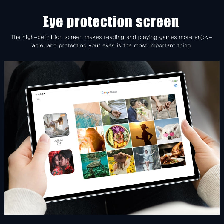 P10 4G LTE Tablet PC, 10.1 inch, 4GB+32GB, Android 8.1 MTK6750 Octa Core, Support Dual SIM, WiFi, Bluetooth, GPS (Grey) - 10.1 inch by PMC TechLife | Online Shopping South Africa | PMC TechLife