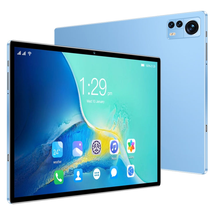 X12 4G LTE Tablet PC, 10.1 inch, 4GB+32GB, Android 8.1 MTK6750 Octa Core, Support Dual SIM, WiFi, Bluetooth, GPS(Blue) - 10.1 inch by PMC TechLife | Online Shopping South Africa | PMC TechLife