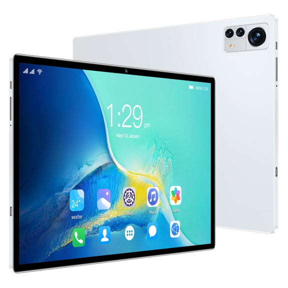X12 4G LTE Tablet PC, 10.1 inch, 4GB+32GB, Android 8.1 MTK6750 Octa Core, Support Dual SIM, WiFi, Bluetooth, GPS(White) - 10.1 inch by PMC TechLife | Online Shopping South Africa | PMC TechLife