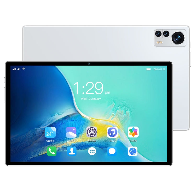X12 4G LTE Tablet PC, 10.1 inch, 4GB+32GB, Android 8.1 MTK6750 Octa Core, Support Dual SIM, WiFi, Bluetooth, GPS(White) - 10.1 inch by PMC TechLife | Online Shopping South Africa | PMC TechLife