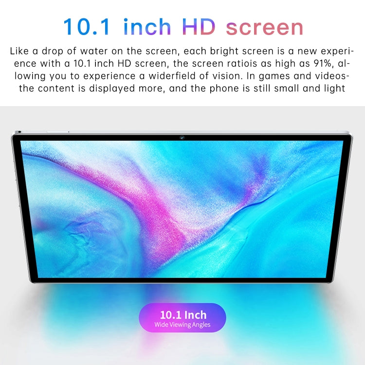 X12 4G LTE Tablet PC, 10.1 inch, 4GB+32GB, Android 8.1 MTK6750 Octa Core, Support Dual SIM, WiFi, Bluetooth, GPS(White) - 10.1 inch by PMC TechLife | Online Shopping South Africa | PMC TechLife