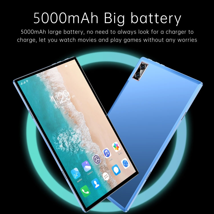 G18 4G LTE Tablet PC, 10.1 inch, 4GB+32GB, Android 8.1 MTK6750 Octa Core, Support Dual SIM, WiFi, Bluetooth, GPS(Blue) - 10.1 inch by PMC TechLife | Online Shopping South Africa | PMC TechLife