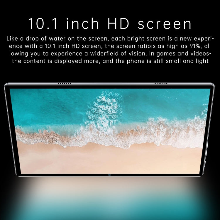 G18 4G LTE Tablet PC, 10.1 inch, 4GB+32GB, Android 8.1 MTK6750 Octa Core, Support Dual SIM, WiFi, Bluetooth, GPS(Grey) - 10.1 inch by PMC TechLife | Online Shopping South Africa | PMC TechLife