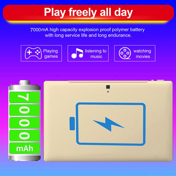 M101 4G LTE Tablet PC, 14.1 inch, 4GB+128GB, Android 8.1 MTK6797 Deca Core 2.1GHz, Dual SIM, Support GPS, OTG, WiFi, BT(Silver) - Others by PMC TechLife | Online Shopping South Africa | PMC TechLife