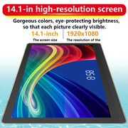 M101 4G LTE Tablet PC, 14.1 inch, 4GB+128GB, Android 8.1 MTK6797 Deca Core 2.1GHz, Dual SIM, Support GPS, OTG, WiFi, BT(Silver)