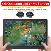 M101 4G LTE Tablet PC, 14.1 inch, 4GB+128GB, Android 8.1 MTK6797 Deca Core 2.1GHz, Dual SIM, Support GPS, OTG, WiFi, BT(Blue)