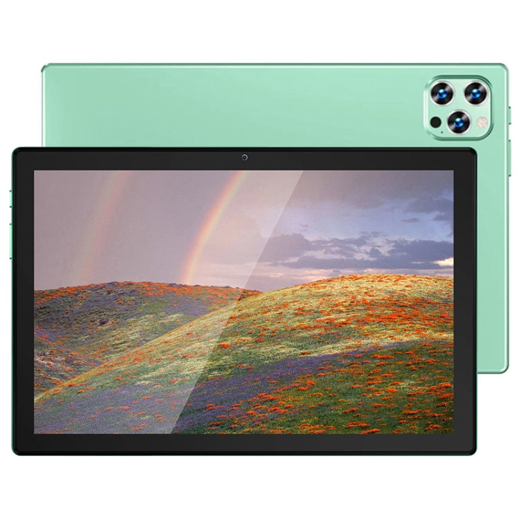 P60 4G Phone Call Tablet PC, 10.1 inch, 4GB+64GB, Android 8.0 MTK6797 Deca Core 2.1GHz, Dual SIM, Support GPS, OTG, WiFi, BT (Green) - 10.1 inch by PMC TechLife | Online Shopping South Africa | PMC TechLife