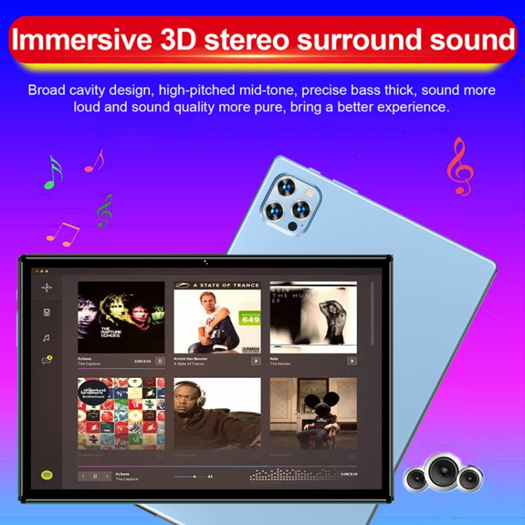 P60 4G Phone Call Tablet PC, 10.1 inch, 4GB+64GB, Android 8.0 MTK6797 Deca Core 2.1GHz, Dual SIM, Support GPS, OTG, WiFi, BT (White) - 10.1 inch by PMC TechLife | Online Shopping South Africa | PMC TechLife